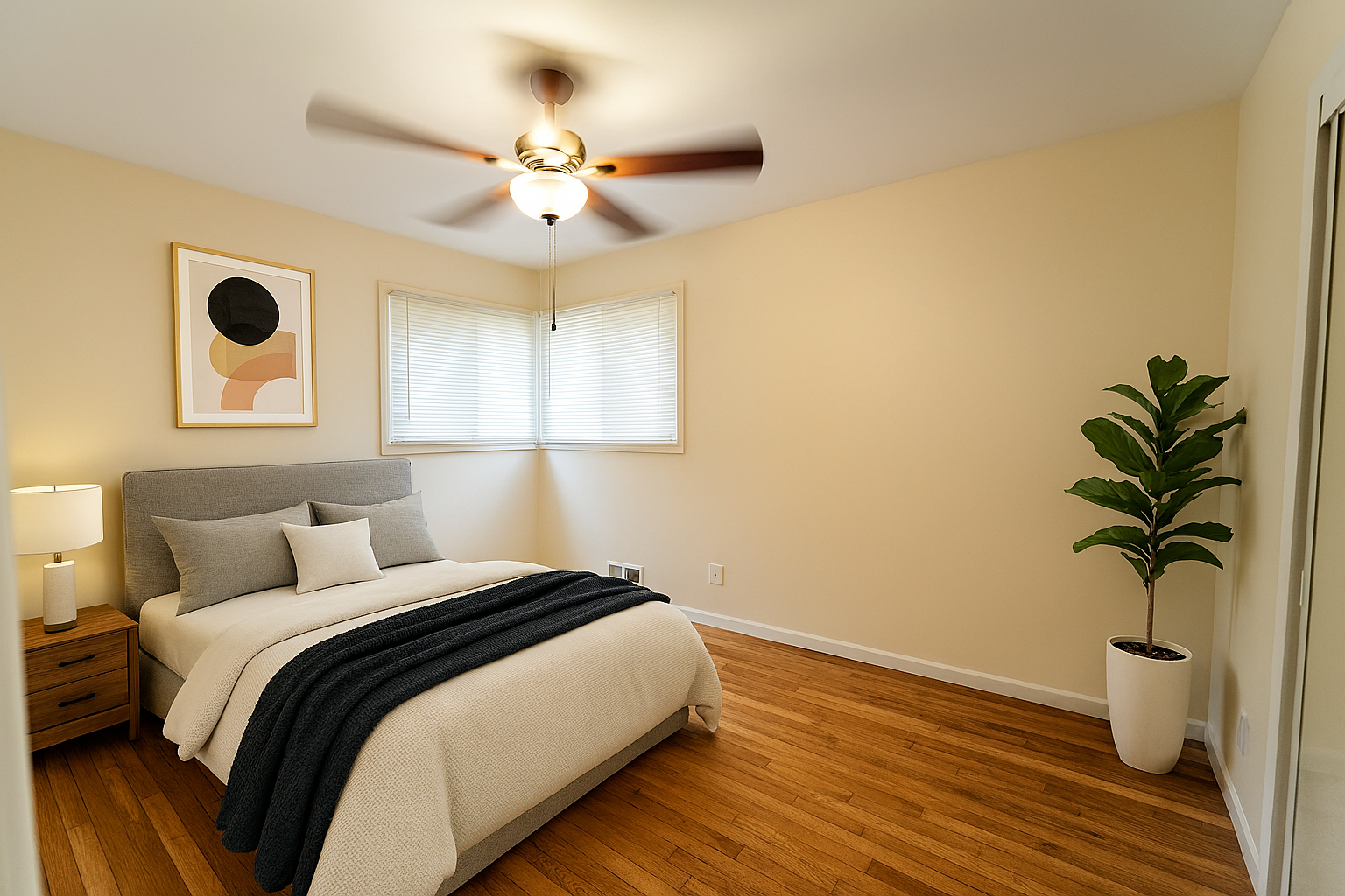 Staged Bedroom Suite